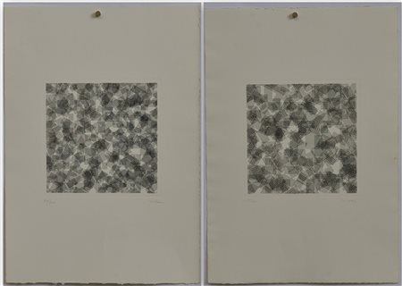 Zilocchi Lotto composto da due incisioni (cm 50x35) tirature diverse, firmate...