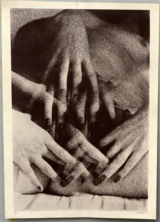 Yehuda Neiman (1931) stampa multiplo (cm 69,5x49,8), numerata 96/100 e...