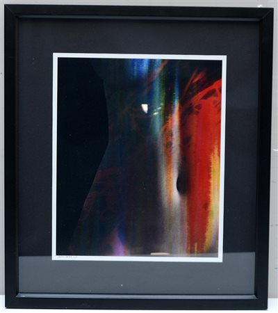 Stefano Ferracci "Bodycolor" elaborazione digitale firmata numerata e datata...