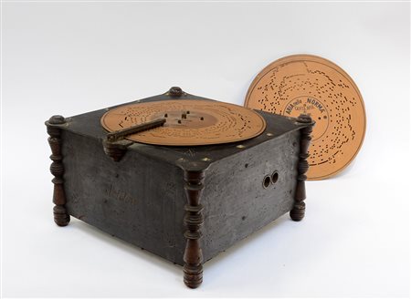 Scatola musicale Ariston, seconda met‡ XIX∞ secolo Meccanica a manovella non...