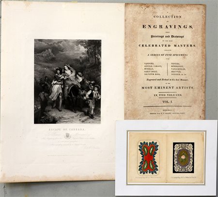Lotto composto da numerose stampe e incisioni di epoche, soggetti e misure...