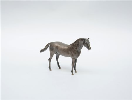 Scultura in argento raffigurante cavallo (gr 600)