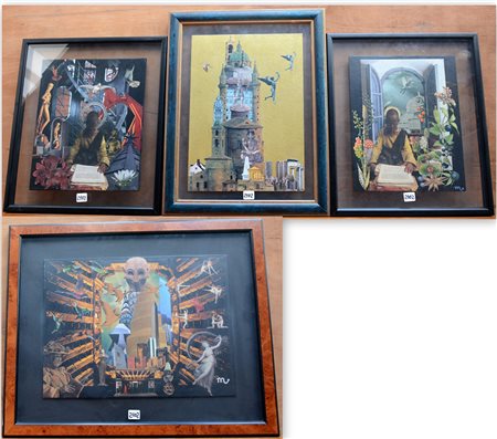 Eddy Seferian Gruppo di quattro opere di diversa misura