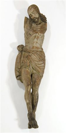 Mastro del XVI secolo "Cristo crocefisso" h. cm. 100 - scultura in legno...