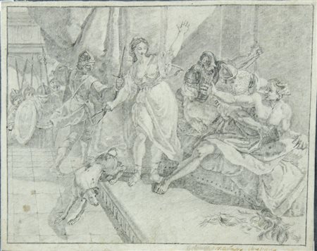 Lotto di 3 antiche stampe incorniciate.