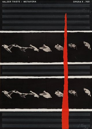 LUCIANO ORI (1928-2007) Dalla serie LacerazioniValzer triste/metafora. Op.K...