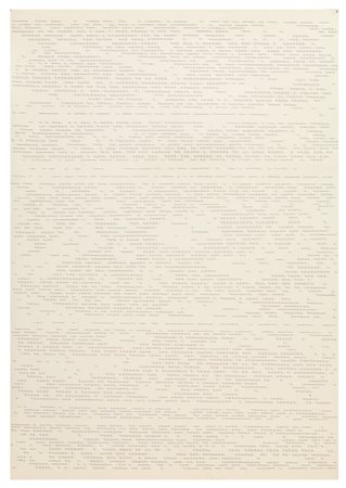 DADAMAINO (EDOARDA MAINO) (1935-2004) Alfabeto della mente Lettera 13...