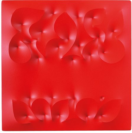 GIUSEPPE AMADIO (1944-) Mirquo acrilico su tela estroflessa cm 70x70firmato e...