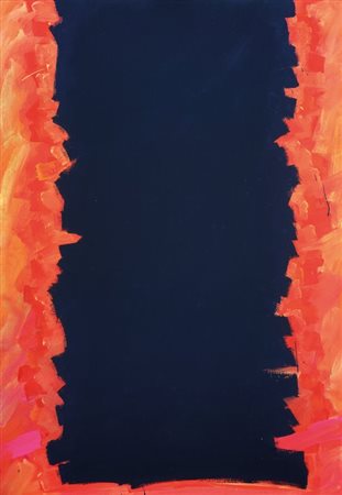 CLAUDIO VERNA (1937-) Personaggio 1979olio su tela cm 130x90provenienza:...