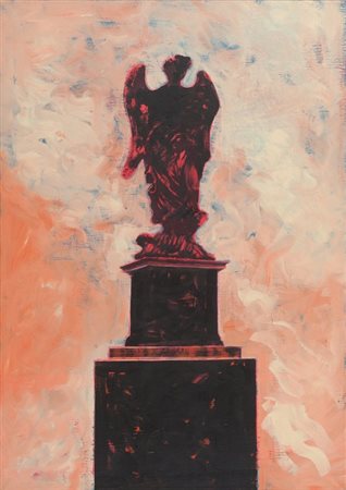 TANO FESTA (1938-1988) Bernini 1979tecnica mista su tela cm 100x70firmato,...