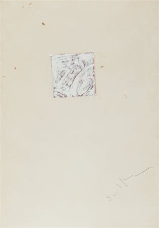 MARIO SCHIFANO (1934-1998) Particolare di propaganda (seconda metà anni...