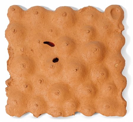 LUIGI MAINOLFI (1948-) Dune 2004ceramica cm 30x31x4firmato e datato sul...