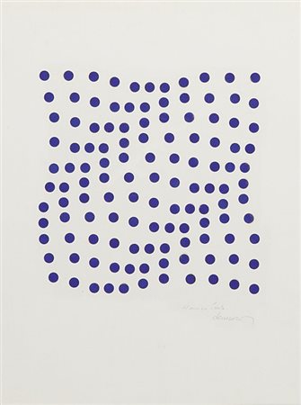 DE MARCO HUGO (1932-1995) Senza titolotecnica mista su carta cm...