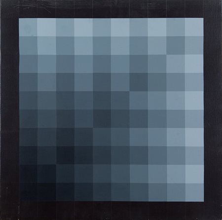 DE MARCO HUGO (1932-1995) Progression A 1974acrilico su tela cm 60x60firmato,...