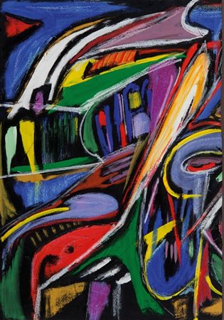 ANDRE LANSKOY (1902-1976) Senza titolo 1974tecnica mista su carta cm...