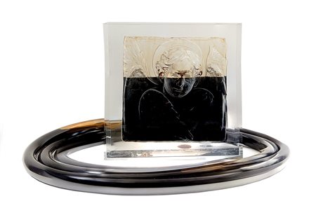 MOLODKIN ANDREI (1966-) Angel 2004acrilico e tubi riempiti di petrolio cm...