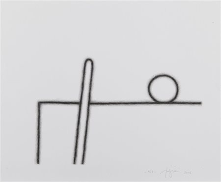 TINO STEFANONI (1937-) Senza titolo 2014pastello su cartoncino cm...