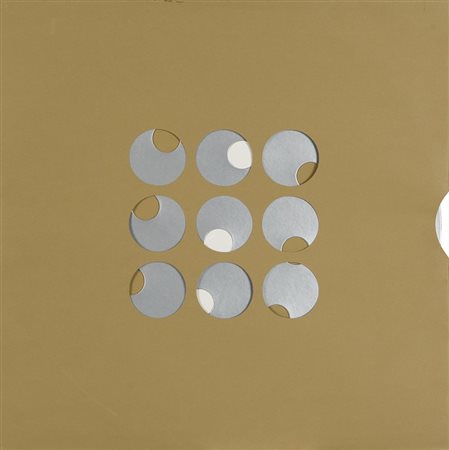 PAOLO SCHEGGI (1940-1971) Intersuperficie curva ad animazione 1967cartone...