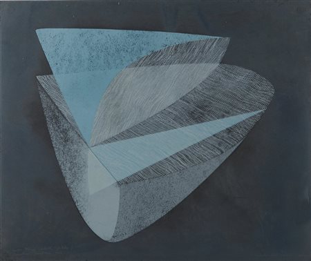 DEMETRESCU CAMILIAN (1924-2012) Dalla Cartella Gli Astri serigrafia cm...