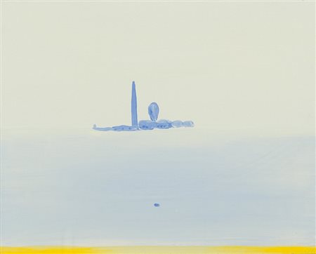 VIRGILIO GUIDI (1891-1984) San Giorgio 1979olio su tela cm 40x50firmato in...