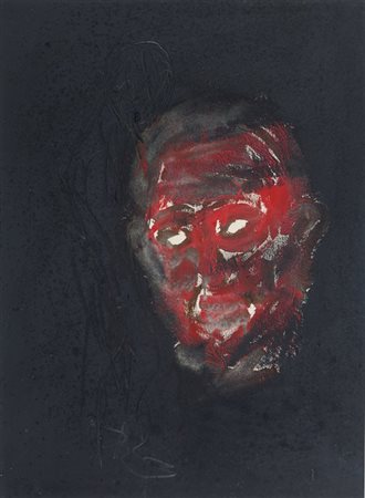 NINO LONGOBARDI (1953-) Senza titolo 1989tecnica mista su tavola cm...