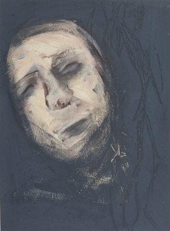 NINO LONGOBARDI (1953-) Senza titolo 1989tecnica mista su tavola cm...