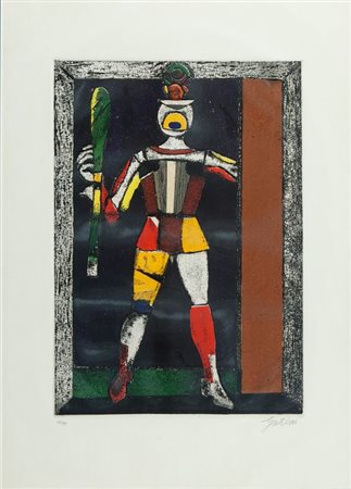 FRANCO GENTILINI (1909-1981) Lotto di 3 opereSenza titoloacqueforti cm...