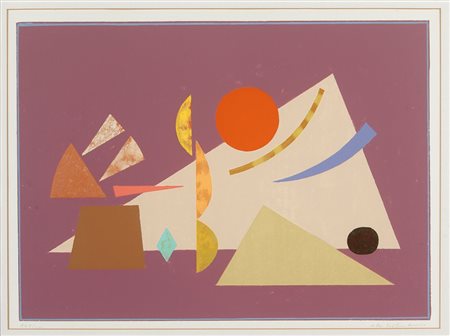 OTTO HOFFMAN (1879-1944) Die Pompeiana-Serie 1986serigrafia cm 50x65esemplare...