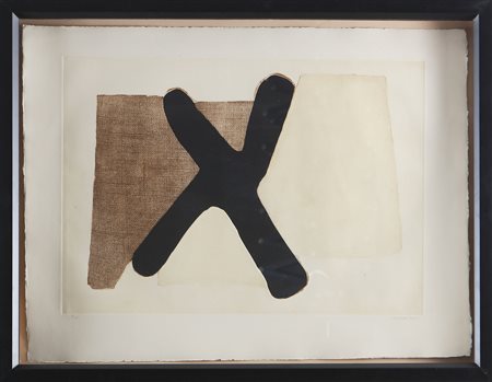 MARCA-RELLI CONRAD (1913 - 2000) Composition XIII. 1977. Acquaforte,...