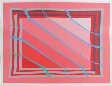 CHALLENGER MICHAEL (n. 1939) Dreamcatcher. . 1974. Litografia. Cm 63,00 x...