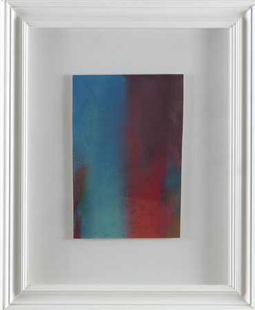 OLIVIERI CLAUDIO (n. 1934) Senza titolo. 2002. Tecnica mista su carta. Cm...