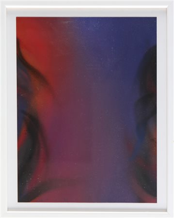 OLIVIERI CLAUDIO (n. 1934) Senza titolo. 1983. Tecnica mista su carta...