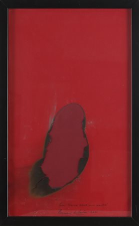 AUBERTIN BERNARD (1934 - 2015) Senza titolo. 2011. Tecnica mista su carta. Cm...