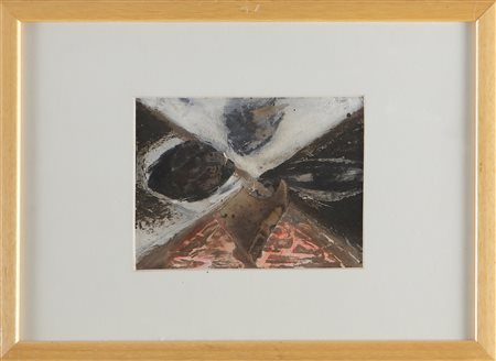 CECCOBELLI BRUNO (n. 1952) Eros. 1982. Tecnica mista su cartone. Cm 20,00 x...