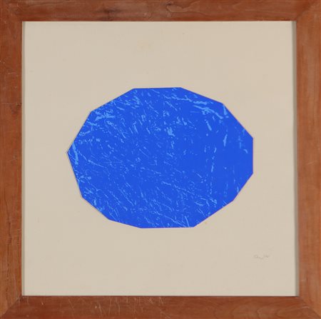 ARICO' RODOLFO (1930 - 2002) Senza titolo. Collage. Cm 46,00 x 46,00. Firma...