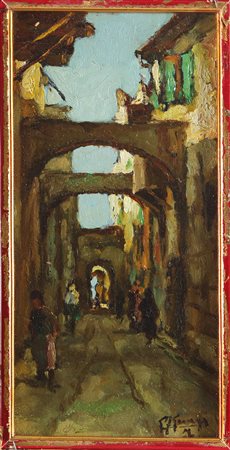 GONZAGA GIOVAN FRANCESCO (1921 - 2007) Senza titolo. 1948. Olio su...