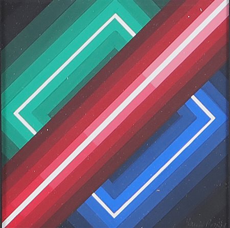 ROSSI HORACIO GARCIA (n. 1929) Senza titolo. 1981. Tecnica mista su...