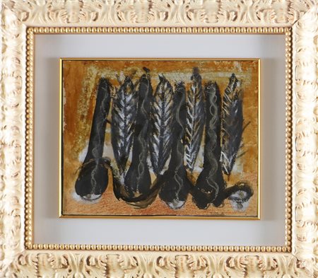 CECCOBELLI BRUNO (n. 1952) Senza titolo. . 1988. Tecnica mista su carta. Cm...