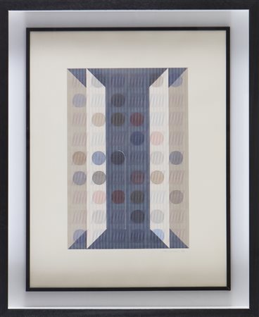 NANGERONI CARLO (n. 1922) Studio. 1994. Tecnica mista su carta. Cm 48,00 x...