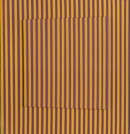 DELL'ACQUA GIOVANNI (n. 1952) Dissociazione dal campo. 1985. Acrilico su...