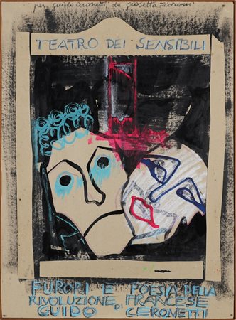 FIORONI GIOSETTA (n. 1932) Teatro dei sensibili, furori e poesia della...