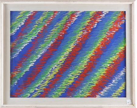 DORAZIO PIERO (1927 - 2005) Senza titolo. 1989. Tecnica mista su cartoncino....