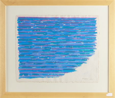 DORAZIO PIERO (1927 - 2005) Senza titolo. . 1985. Tecnica mista su...