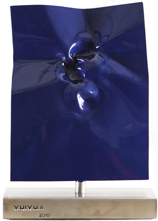 XHIXHA HELIDON (n. 1970) Big Bang. 2010. Alluminio laccato. Cm 37,00 x 50,00...