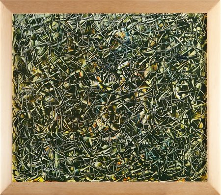 BERTOLETTI ENNIO (n. 1958) Senza titolo. 2016. Tecnica mista su tavola. Cm...