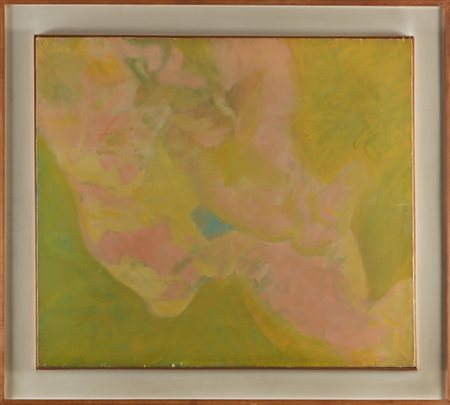 WOUTERS ROGER (1937 - 1989) Senza titolo. 1968. Olio su tela . Cm 70,00 x...