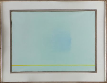 RAMPIN SAVERIO (1930 - 1992) Senza titolo. 1969. Olio su tela . Cm 48,50 x...