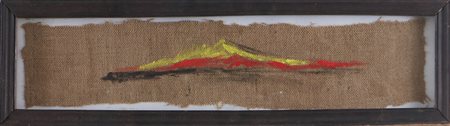 EMBLEMA SALVATORE (1929 - 2006) Senza titolo. 1981. Olio su tela di juta. Cm...