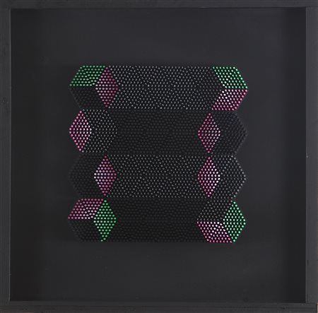 COSTALONGA FRANCO (n. 1933) Mokubi. 1994. Tecnica mista su tavola. Cm 50,00 x...