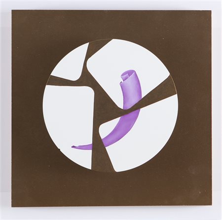 FORTE SARA (n. 1978) SI 28 2016. 2016. Olio e acrilico su disco in silicio e...